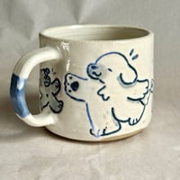 Image 1 of Dancing Around with Teddy Blue Mug 