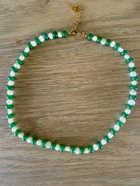 Image 4 of Striped Pearl necklace