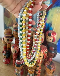 Image 2 of Striped Pearl necklace