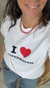 Image 3 of Striped Pearl necklace