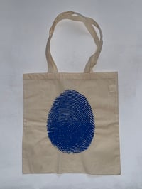 Image 2 of Royal Blue "Untitled (Thumb)" Tote 