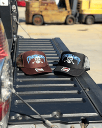 CROSSBONE  MESH CAP