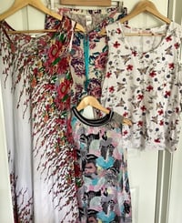 Image 2 of Memory Flowers custom created from a clients loved ones collection of precious clothing