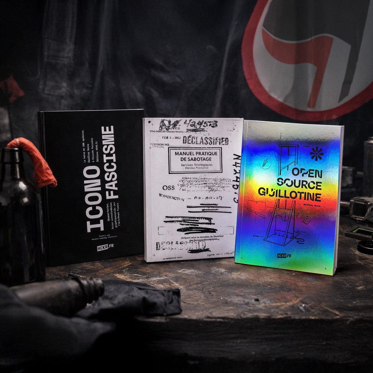 Image of 🏴 KIT ANTIFA (3 livres)