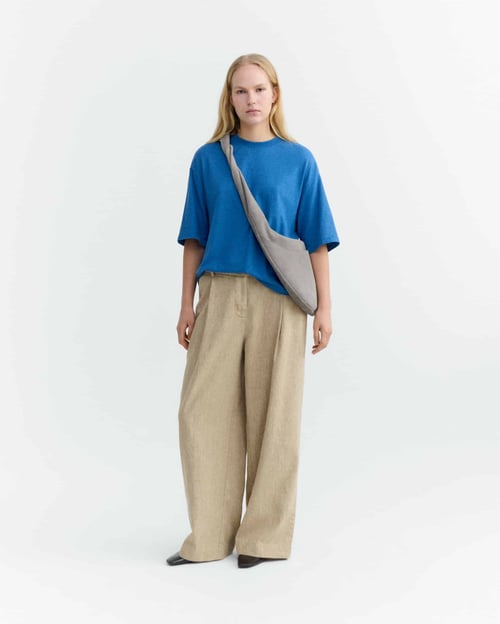 Image of 1-Camiseta Light Cobalt Hemp Lena