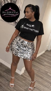 Birthday Girl Sequin Skirt Set