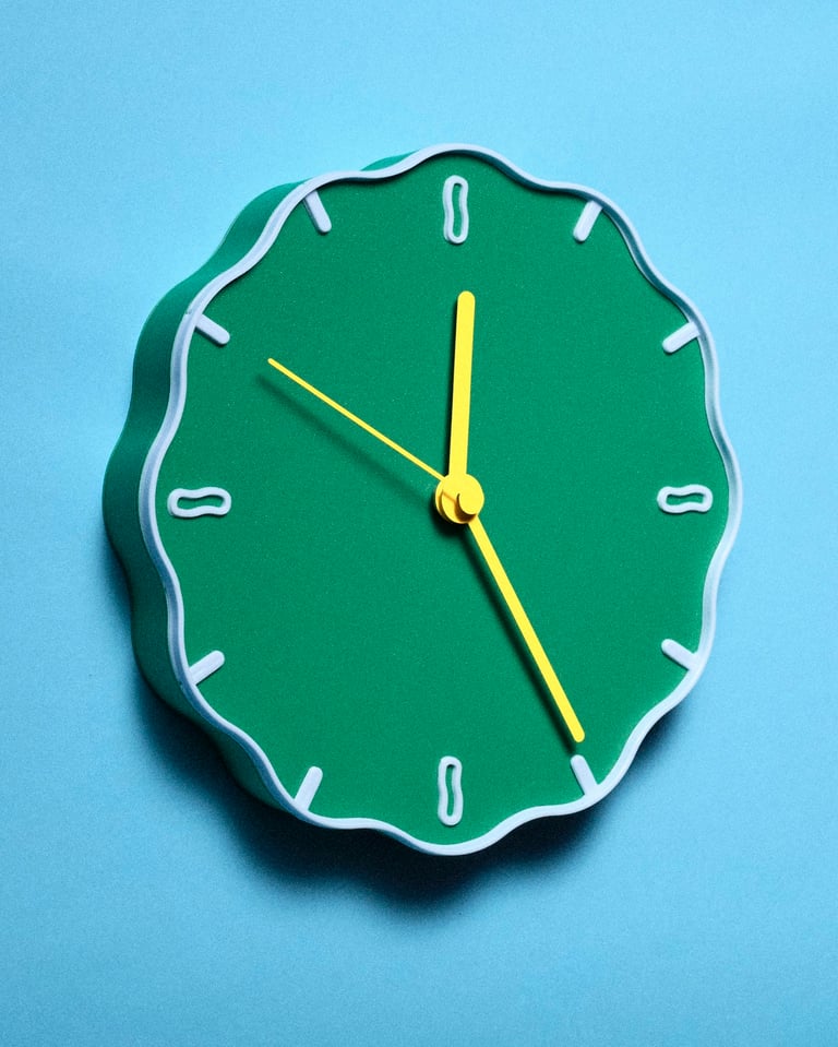 HORLOGE MARGHERITA (ROSE OU VERTE) Image 9