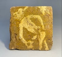 Image 1 of Medieval; Fourteenth Century ‘Jester’ Floor Tile.
