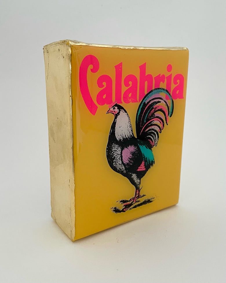 Image of Calabria Rooster Yellow/Pink