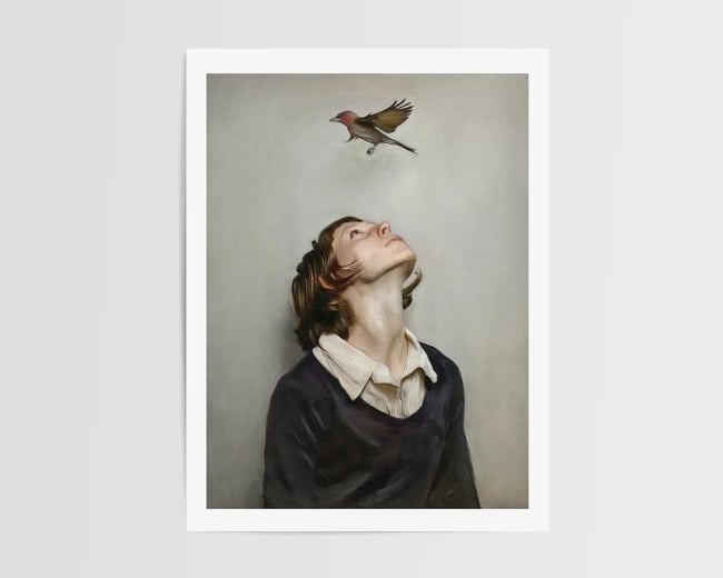 Hallogallo (Two) - 18x24 Giclée Print