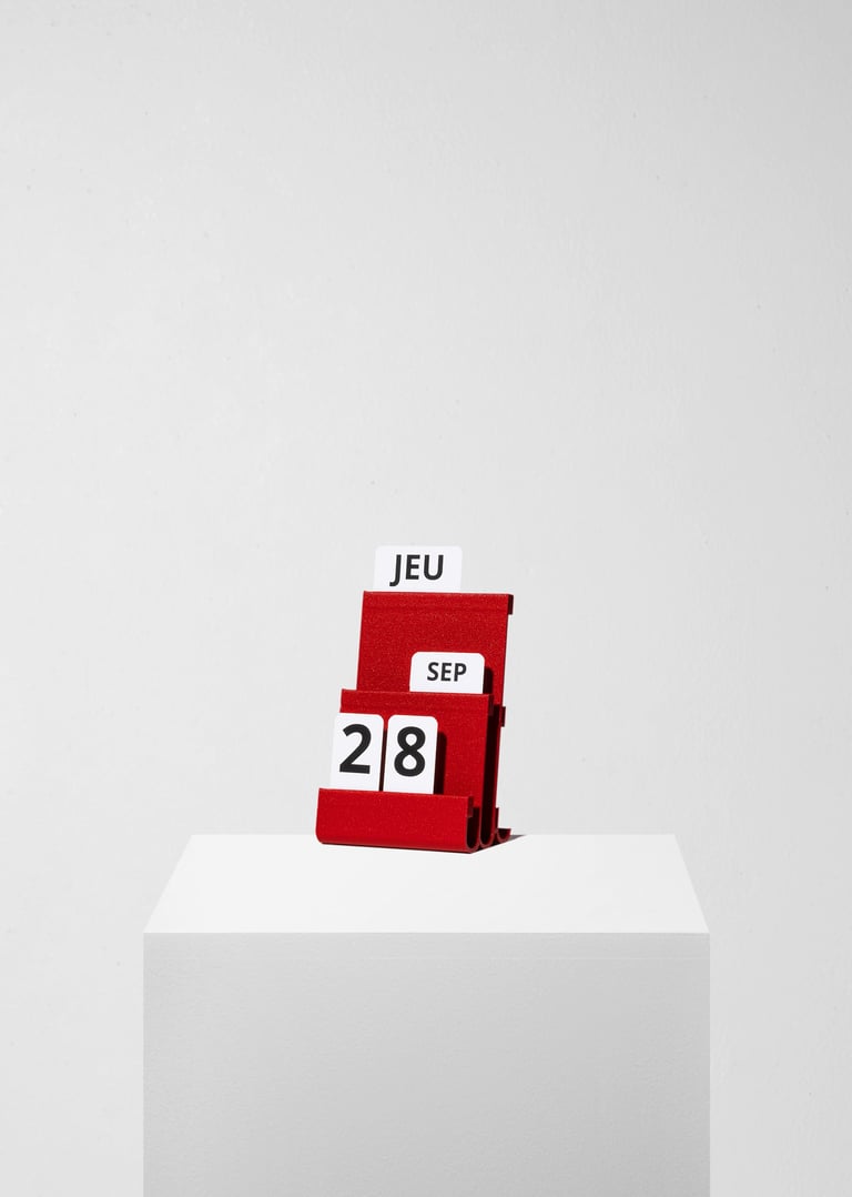 CALENDRIER PERPÉTUEL JOE (PLUSIEURS COULEURS) Image 9