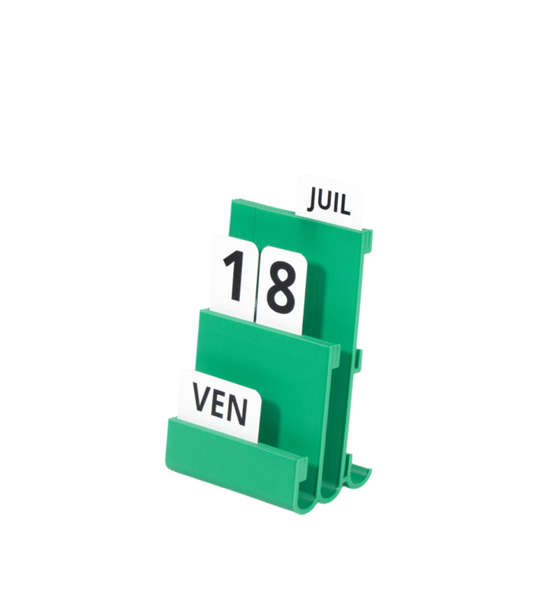 CALENDRIER PERPÉTUEL JOE (PLUSIEURS COULEURS)