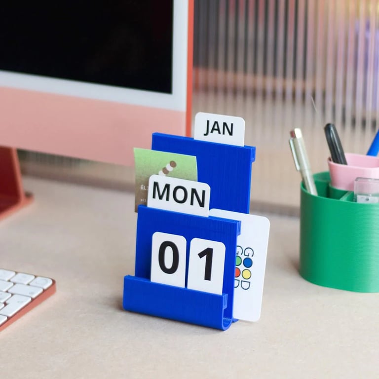 CALENDRIER PERPÉTUEL JOE (PLUSIEURS COULEURS) Image 3