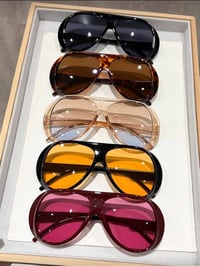 Image 2 of Midnight Muse Aviator Sunglasses 