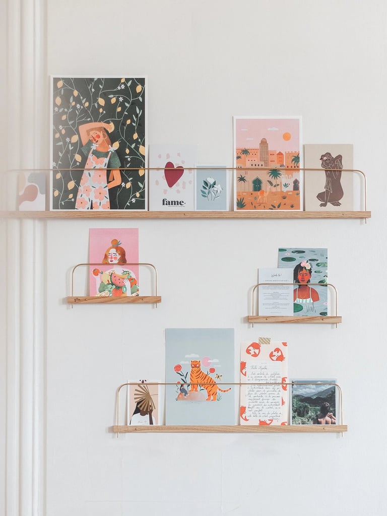 DUO D'ÉTAGÈRES MURALES SUPER-POSES 20 CM Image 2