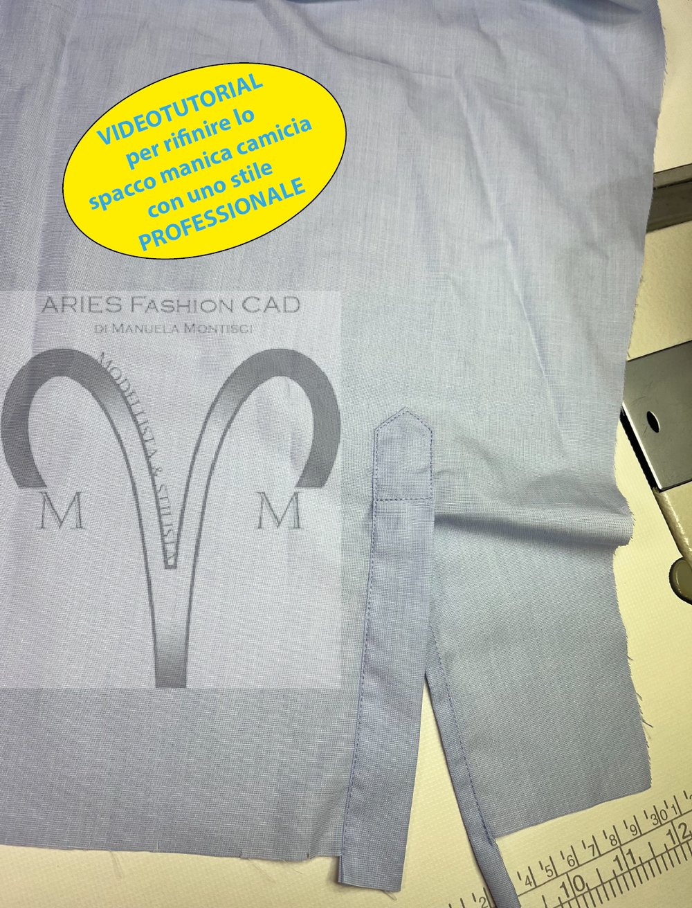 Image of VIDEOTUTORIAL Confezione CAMICIA UOMO