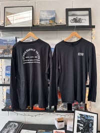 ETHOS Long Sleeve Tee in BLACK