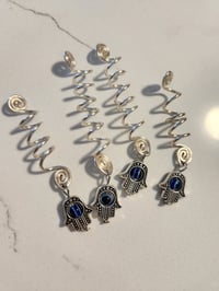 Image of Hamsa loc jewelry 