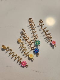 Image of Flower loc jewelry 
