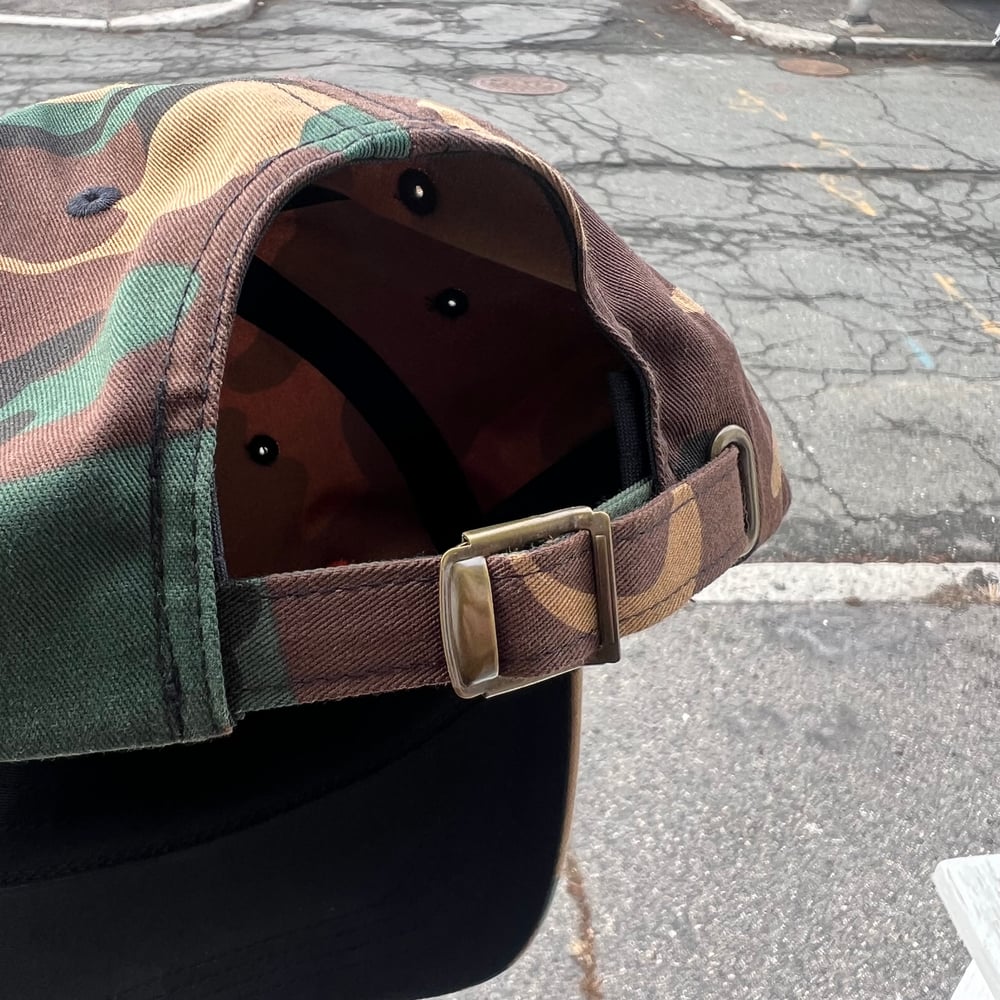 Image of Camo dad hat 