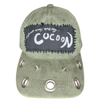 Image 1 of green your arms are my cocoon hat