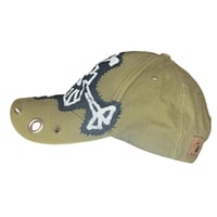 Image 3 of ONE OF ONE intentionally distressed green hat