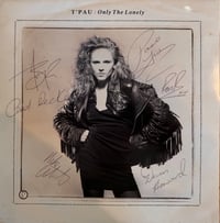Image 1 of Only The Lonely - 12" original vintage vinyl single Signed by the Original Band!!! VERY RARE 