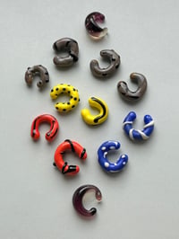 Image 4 of  Murano Glass Ear Cuffs