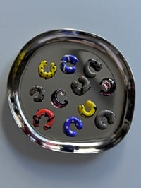 Image 3 of  Murano Glass Ear Cuffs