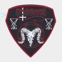 Possessed official patch (printed/stamp on faux leather)
