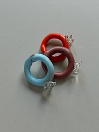 Image 3 of Flower Murano Glass Ring