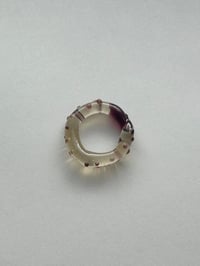 Image 3 of Dotted Murano Glass Ring