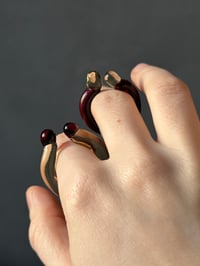 Image 2 of Disconnected Murano Glass Ring