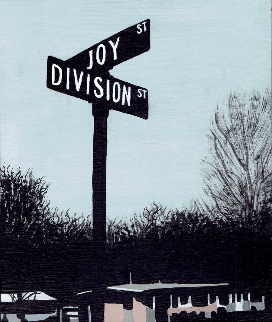Image of STREET INTERSECTION IN BANGOR, MICHIGAN