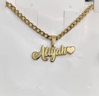 Heart Custom Name Necklace