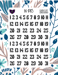 Image 16 of Date Number P-P24