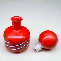 Image 2 of Bouteille vintage Lacryma Christi rouge Beccaro Italie années 70 déco Pop art - Space Age