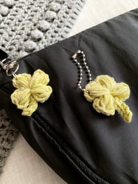 Image 4 of spring series 🍀 crochet clover keychains