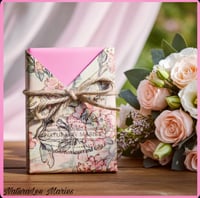 Image 1 of Bohemian Rose Luxury Soap Bar: Bridal Shower Favors