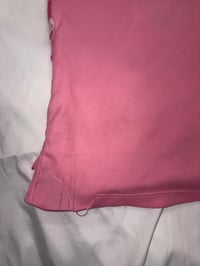 Image 4 of 00s Morgan de Toi pink ruched cami with lace and bow