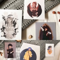 Image 1 of spooky season 🔮 fanart + original art
