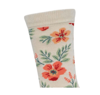 Image 2 of Wild Flowers Bamboo Crew Socks