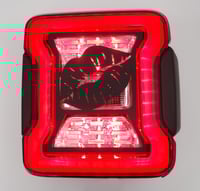 Image 3 of Kiss lips brake tail light covers / jeep wrangler
