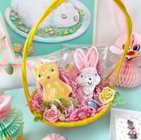 Image 3 of Vintage inspired chick candle ornament 