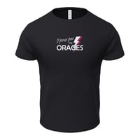 Image 1 of T-shirt " J'peux pas j'ai orages " France Edition
