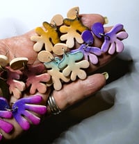 Image 9 of Matisse Style Stud Earrings - Pastels: (PCE054)