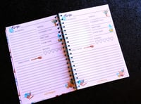 Image 3 of Handmade My Favorite Recipes Bound Notebook, book, ingredient, directions, gift, cook, book