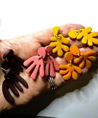 Image 6 of Matisse Style Stud Earrings - Brights: (PCE053)