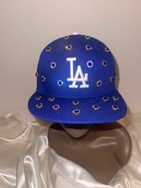 Image 1 of Blue LA Bling Fitted