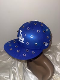 Image 2 of Blue LA Bling Fitted